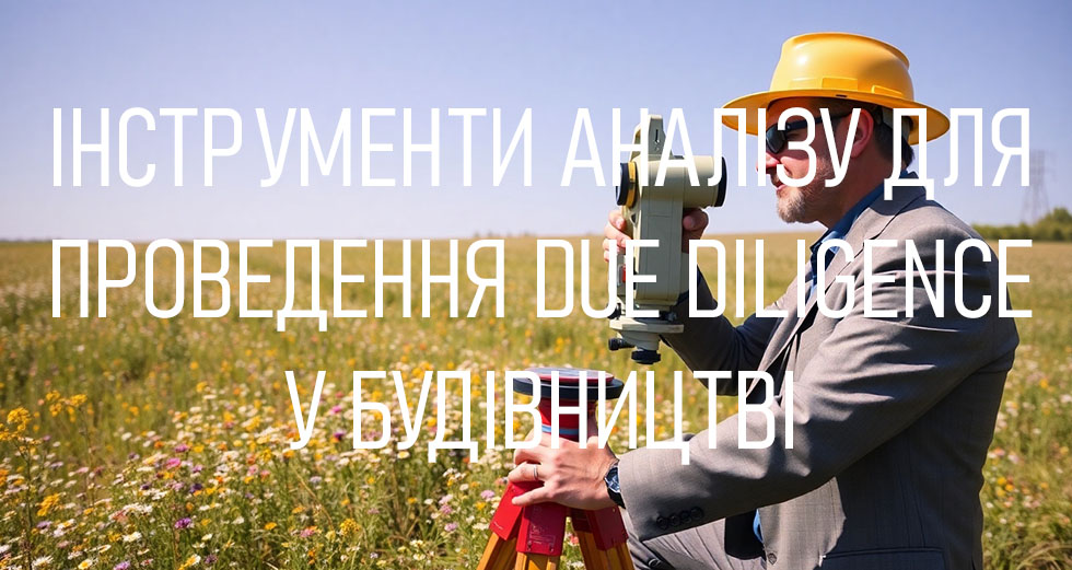 Інструменти аналізу для проведення Due Diligence у будівництві
