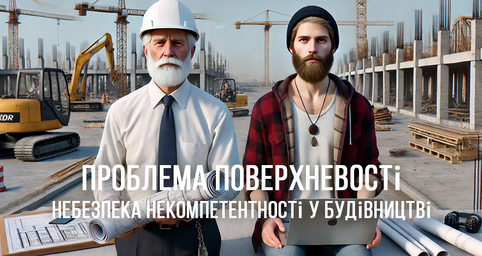 Проблема некомпетентності у будівництві