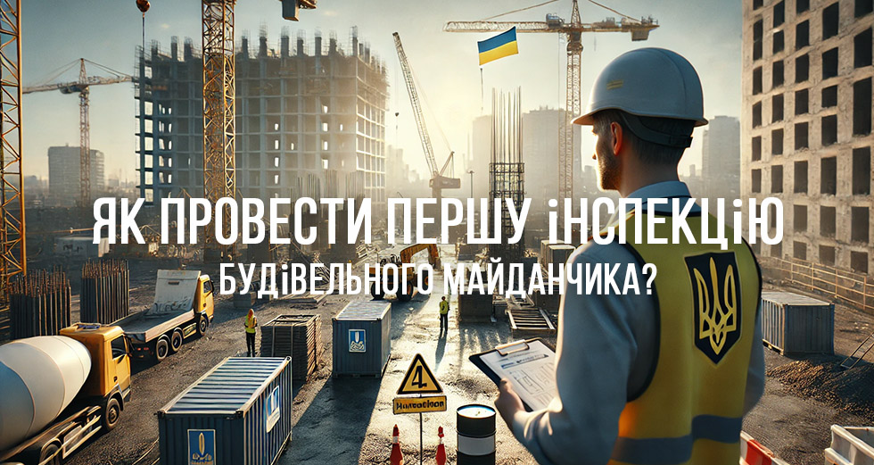 Як провести першу інспекцію будівельного майданчика